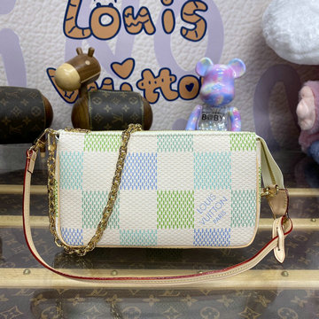 ルイヴィトン LOUISVUITTON 057-N40642L 2024年最新入荷 新作 ポシェット アクセソワール チェーンポーチ クラッチバッグ ショルダーバッグ