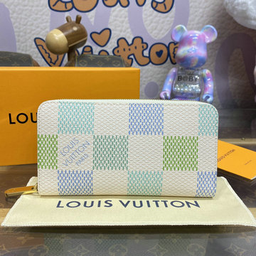 ルイヴィトン LOUISVUITTON 057-N40748  2024年最新入荷 新作 ジッピー ウォレット ファスナー長財布 ロングウォレット カード入れ 札入れ