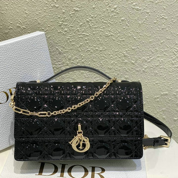 クリスチャンディオール CHRISTIAN DIOR 99-CD0997QBK 2024年最新入荷 ミス ディオール トップハンドルバッグ トートバッグ 2way 斜め掛け ショルダ