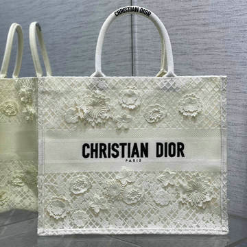 クリスチャンディオール CHRISTIAN DIOR 99-CD1286CHBS 2024年最新入荷 Book Tote ブック トップハンドルバッグ トートバッグ ハンドバッグ