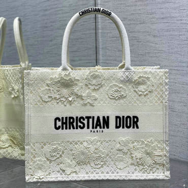 クリスチャンディオール CHRISTIAN DIOR 99-CD1287CHBS 2024年最新入荷 Book Tote ブック トップハンドルバッグ トートバッグ ハンドバッグ