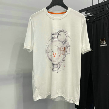 商品名称：エルメス HERMES MS-TDHE24004 2024年最新入荷 Tシャツ 半袖 ショートスリーブ スウェットシャツ 短袖 クルーネック トップス レジャーシャツ