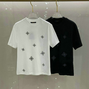 商品名称：ルイヴィトン LOUISVUITTON MS-TDLV24008 2024年最新入荷 Tシャツ 半袖 ショートスリーブ スウェットシャツ 短袖 クルーネック トップス レジャーシャツ