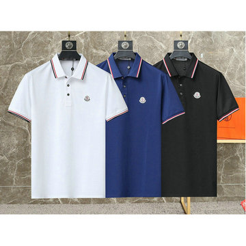 商品名称：モンクレール MONCLER MS-TDMC24003 2024年最新入荷 ポロシャツ 半袖 メンズ ショートスリーブ スウェットシャツ 短袖 トップス 開襟レジャーシャツ