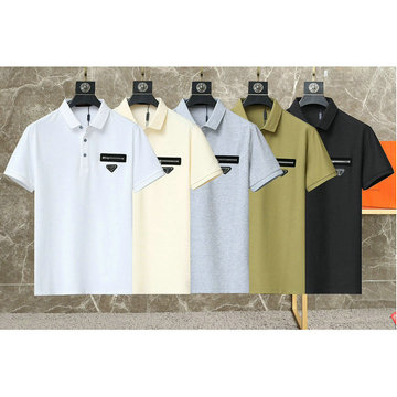 商品名称：プラダ PRADA MS-TDPD24001 2024年最新入荷 ポロシャツ 半袖 メンズ ショートスリーブ スウェットシャツ 短袖 トップス 開襟レジャーシャツ