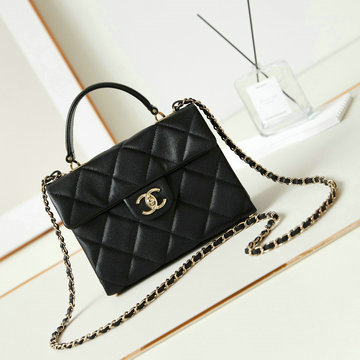 商品名称：シャネル CHANEL CC-CH4711BK  2024年最新入荷 トップハンドル フラップ バッグ 斜め掛け ショルダーバッグ クロスボディバッグ