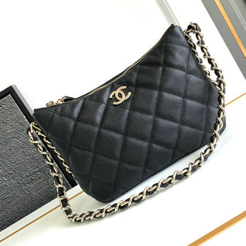 商品名称：シャネル CHANEL CC-CH4320BK 2024年最新入荷 チェーンホーボーバッグ ショルダーバッグ クロスボディバッグ