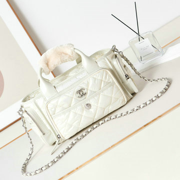 商品名称：シャネル CHANEL CC-CH4368BS 2024年最新入荷 トップハンドルバッグ ボーリングバッグ 斜め掛け ショルダーバッグ クロスボディバッグ