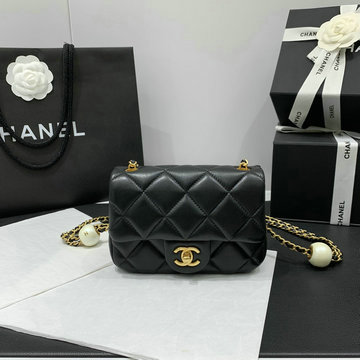 シャネル CHANEL CC-CH4868BK 2024年最新入荷 ミニ フラップ バッグ 斜め掛け ショルダーバッグ クロスボディバッグ