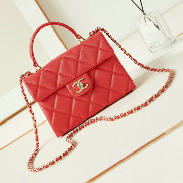 商品名称：シャネル CHANEL CC-CH4711RD 2024年最新入荷 トップハンドル フラップ バッグ 斜め掛け ショルダーバッグ クロスボディバッグ
