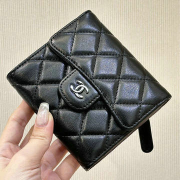 シャネル CHANEL CC-CH82288YYBK 2024年最新入荷 ショートウォレット 三つ折り短財布 カード入れ 札入れ 小銭入れ