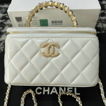 シャネル CHANEL CC-CH96057BS 2024年最新入荷 チェーン クラッチ ヴァニティー ケース トートバッグ 斜め掛け ショルダーバッグ クロスボディバッグ