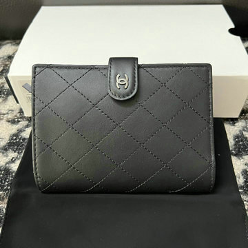 シャネル CHANEL CC-CH96066N 2024年最新入荷 二つ折り財布 パスポートケース カード入れ ショートウォレット 札入れ