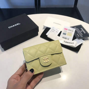 シャネル CHANEL CC-CH84401QJYL 2024年最新入荷 ショートウォレット 三つ折り短財布 カード入れ 札入れ 小銭入れ