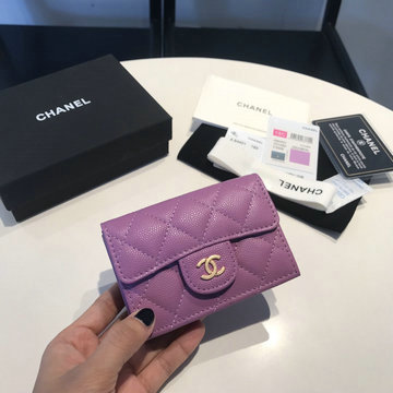 シャネル CHANEL CC-CH84401QJZS 2024年最新入荷 ショートウォレット 三つ折り短財布 カード入れ 札入れ 小銭入れ