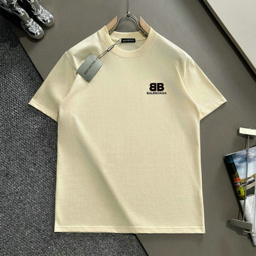 商品名称：バレンシアガ BALENCIAGA MS-TDBA24002 2024年最新入荷 Tシャツ 半袖 ショートスリーブ スウェットシャツ 短袖 クルーネック トップス レジャーシャツ 男女兼用