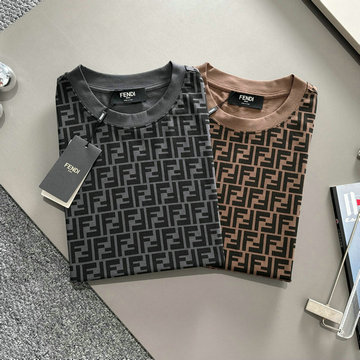 商品名称：フェンディ FENDI MS-TDFD24007 2024年最新入荷 Tシャツ 半袖 ショートスリーブ スウェットシャツ 短袖 クルーネック トップス レジャーシャツ