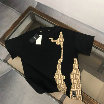 商品名称：フェンディ FENDI MS-TDFD24008 2024年最新入荷 Tシャツ 半袖 ショートスリーブ スウェットシャツ 短袖 クルーネック トップス レジャーシャツ