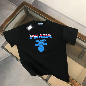 商品名称：プラダ PRADA MS-TDPD24011v2024年最新入荷 Tシャツ 半袖 ショートスリーブ スウェットシャツ 短袖 クルーネック トップス レジャーシャツ