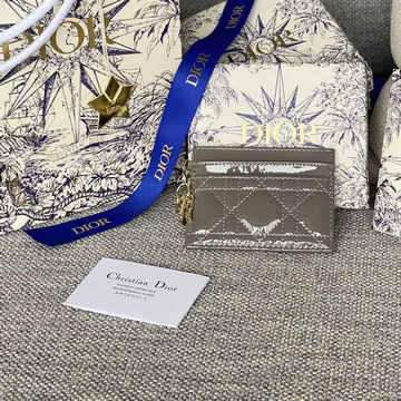 クリスチャンディオール CHRISTIAN DIOR GH-CD0974QHS 2024年最新入荷 レディ ディオール カードホルダー カードケース カードホルダー 名刺入れ