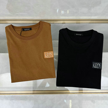 グッチ GUCCI MS-TDGG24011　2024年最新入荷 Tシャツ 半袖 ショートスリーブ スウェットシャツ 短袖 クルーネック トップス レジャーシャツ