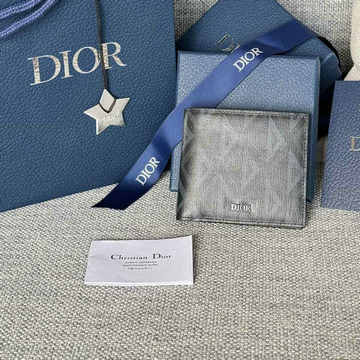 商品名称：クリスチャンディオール CHRISTIAN DIOR GH-CD2027PBK  2024年最新入荷 二つ折り短財布 ショートウォレット カード入れ 札入れ