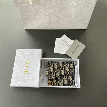 商品名称：クリスチャンディオール CHRISTIAN DIOR GH-CD2162BBK  2024年最新入荷 サドル ロータス ショートウォレット 三つ折り短財布 カード入れ 札入れ