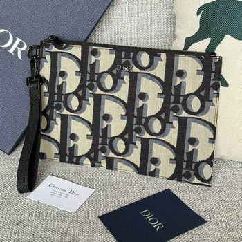 商品名称：クリスチャンディオール CHRISTIAN DIOR GH-CD2490DBLK 2024年最新入荷 A5 ポーチ ストラップ付き 手持ちかばん クラッチバッグ ビジネスバッグ