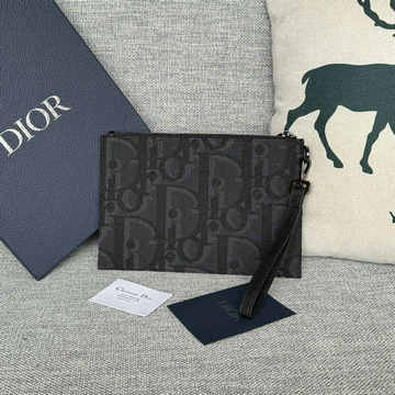 商品名称：クリスチャンディオール CHRISTIAN DIOR GH-CD2490DBQK 2024年最新入荷 A5 ポーチ ストラップ付き 手持ちかばん クラッチバッグ ビジネスバッグ