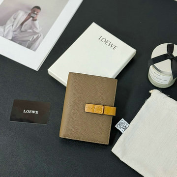 ロエベ LOEWE  GH-LE660S87PHY 2024年最新入荷 バーティカル ウォレット ミディアム 二つ折り短財布 カードケース 小銭入れ コインケース 短財布 名刺入れ