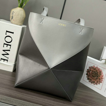 商品名称：ロエベ LOEWE GH-LE1762PKH 2024年最新入荷 パズルフォルド ミディアム トートバッグ ハンドバッグ シャイニーカーフ