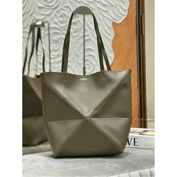 ロエベ LOEWE GH-LE1762QGL  2024年最新入荷 パズルフォルド ミディアム トートバッグ ハンドバッグ シャイニーカーフ