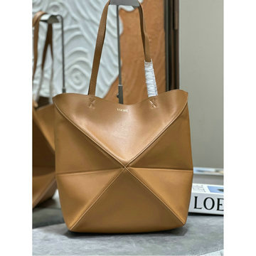 商品名称：ロエベ LOEWE GH-LE1762QSY 2024年最新入荷 パズルフォルド ミディアム トートバッグ ハンドバッグ シャイニーカーフ