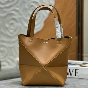 商品名称：ロエベ LOEWE GH-LE1763QSY 2024年最新入荷 パズルフォルド スモール トートバッグ ハンドバッグ シャイニーカーフ