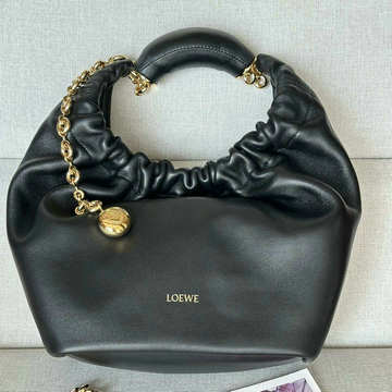 商品名称：ロエベ LOEWE GH-LE9042BK 2024年最新入荷 スクイーズバッグ スモール トートバッグ ホーボーバッグ ハンドバッグ ナパラム