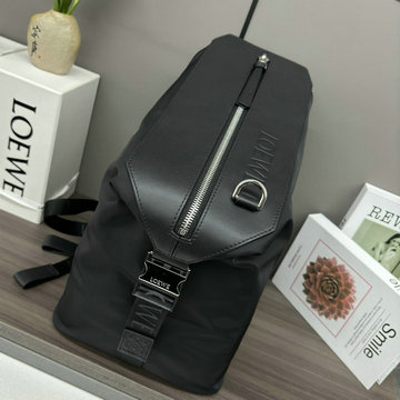 ロエベ LOEWE GH-LE10235BK 2024年最新入荷 コンバーチブル バッグパック スモール コンパクトバックパック リュックサック メンズかばん リュック