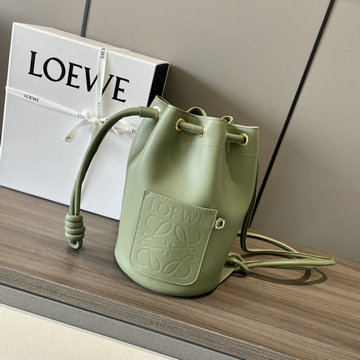 ロエベ LOEWE GH-LE052206NG 2024年最新入荷 ドローストリング バケットバッグ 斜め掛け ショルダーバッグ クロスボディバッグ