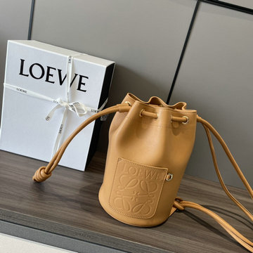 ロエベ LOEWE GH-LE052206XS 2024年最新入荷 ドローストリング バケットバッグ 斜め掛け ショルダーバッグ クロスボディバッグ