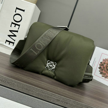 商品名称：ロエベ LOEWE GH-LE9801ZYSG 2024年最新入荷 パファー ゴヤ メッセンジャーバッグ 斜め掛け ショルダーバッグ クロスボディバッグ メンズかばん