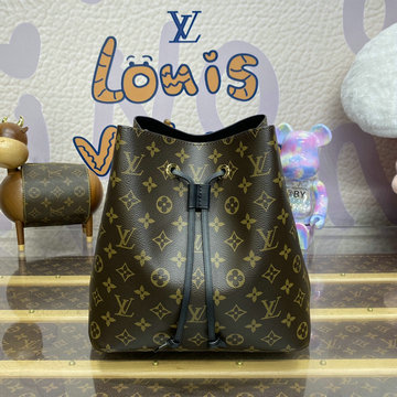 ルイヴィトン LOUISVUITTON 057-M44020 2020年最新入荷 ネオノエ バケットバッグ ショルダーバッグ トートバッグ モノグラムキャンパス