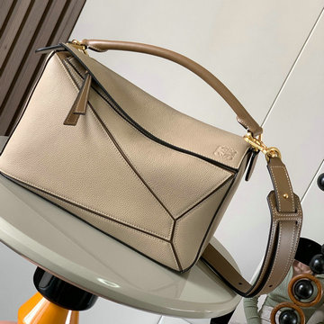 商品名称：ロエベ LOEWE GH-LE061827XPLQH 2024年最新入荷 パズル スモールバッグ トップハンドルバッグ 斜め掛け ショルダーバッグ クロスボディバッグ