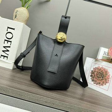 商品名称：ロエベ LOEWE GH-LE062341XBK 2024年最新入荷 ペブル バケットバッグ ミニハンドバッグ 手持ちかばん トートバッグ