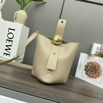 商品名称：ロエベ LOEWE GH-LE062341XMB 2024年最新入荷 ペブル バケットバッグ ミニハンドバッグ 手持ちかばん トートバッグ
