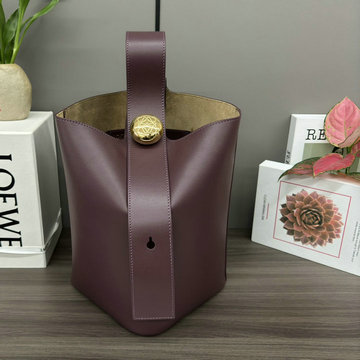 ロエベ LOEWE GH-LE062341ZJH  2024年最新入荷 ペブル バケットバッグ スモールハンドバッグ 手持ちかばん トートバッグ