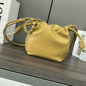 ロエベ LOEWE GH-LE412342XS  2024年最新入荷 フラメンコパースバッグ ミニ ホーボーバッグ 2way 斜め掛け ショルダーバッグ クロスボディバッグ