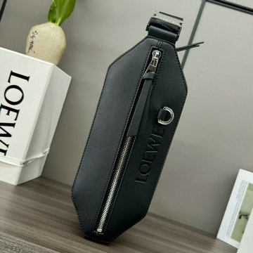 商品名称：ロエベ LOEWE GH-LE262243BK  2024年最新入荷 コンバーチブル スリングバッグ ウェストバッグ ベルトバッグ ショルダーバッグ メンズかばん