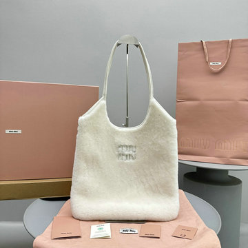 ミュウミュウ MIUMIU 99-MM5BG231MBS 2024年最新入荷 トートバッグ ホーボーバッグ 肩掛け ショルダーバッグ ハンドバッグ ウィメンズかばん