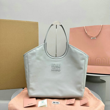 ミュウミュウ MIUMIU 99-MM5BG276PQL 2024年最新入荷 トップハンドルバッグ トートバッグ ハンドバッグ ホーボーバッグ レディースかばん