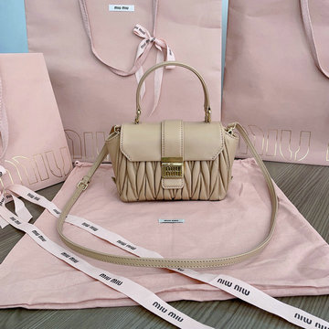 ミュウミュウ MIUMIU 99-MM5BP083QX 2024年最新入荷 トップハンドルバッグ トートバッグ ハンドバッグ 斜め掛け ショルダーバッグ クロスボディバッグ