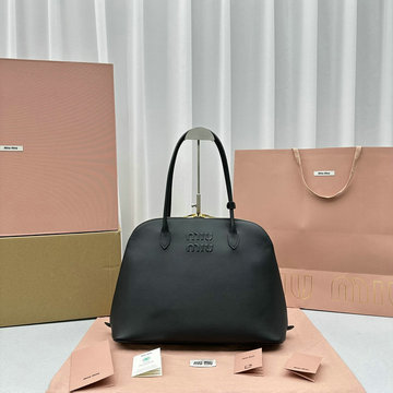 ミュウミュウ MIUMIU 99-MM5604BK 2024年最新入荷 トップハンドルバッグ トートバッグ ハンドバッグ ウィメンズかばん クロスボディバッグ